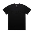 Wheels Fall Edition Black Graffiti Tee