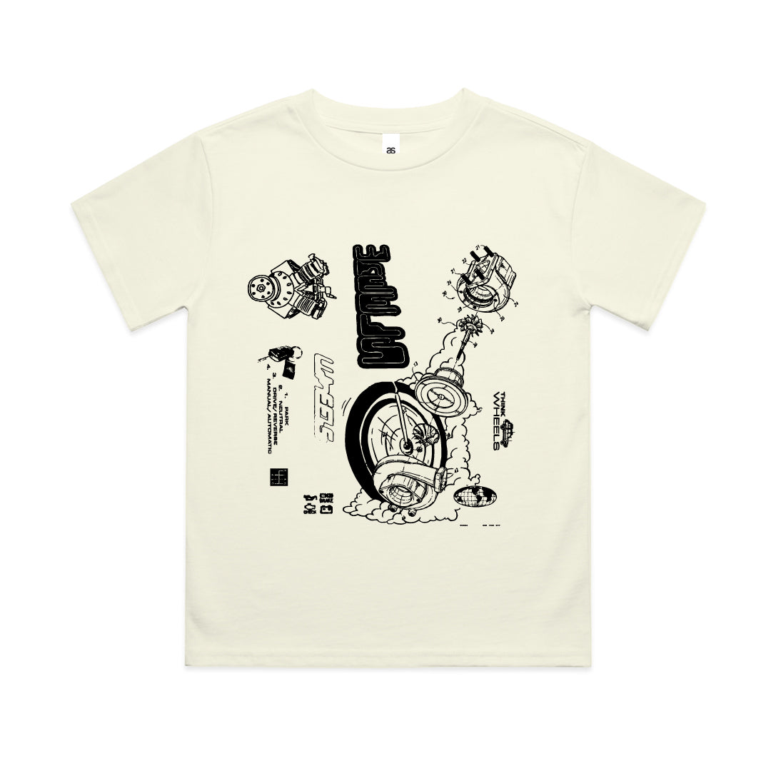 Wheels Kids Fall Edition Tee